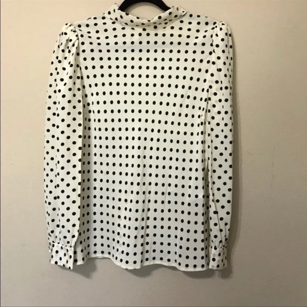 G- Red Valentino Off White Dotted Top